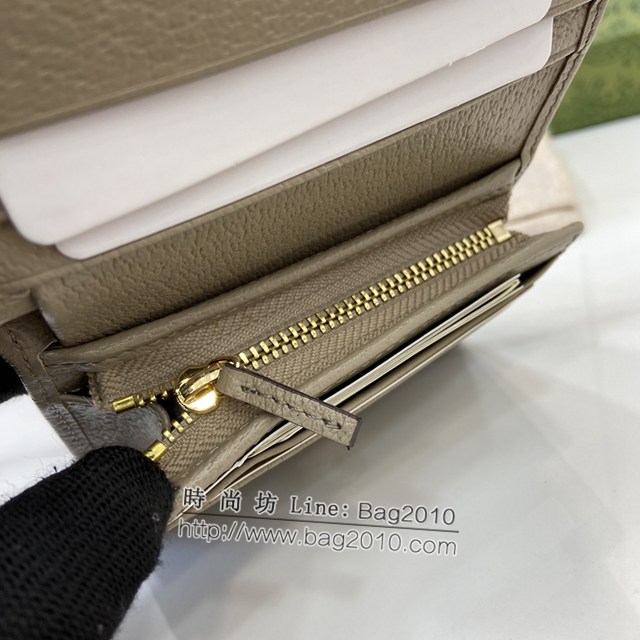 Gucci專櫃古馳最新款Horsebit 1955系列卡包零錢包卡夾 jh2193型號：621887
